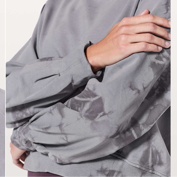 Lululemon Gray Crewneck Size 4 - Picture 2 of 7